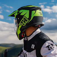 TG38 Vente en gros Casque de moto Ece Casque de moto à double lentille Casque de rallye de motocross pour hommes