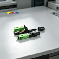 Conector SC APC para Red de Acceso de Fibra Óptica, Aplicación de Banda Ancha FTTH, Conector Rápido de Fibra Óptica