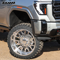 Velg Forged Super Single Khusus untuk Truk Pikap 6x139.7 8x170 8x165.1 6x5.5 8x180 22x12 22x14 24x12 24x14 26x14 26x16 30x14 30x16