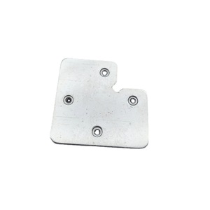 Support d'angle en alliage d'aluminium pour porte et fenêtre, forme en L, fixation par vis, design minimaliste pour cadre en aluminium, porte en verre - Product Image 4