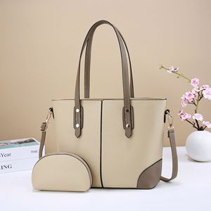 Bolso de mano de gran capacidad, bolso de axila sencillo y elegante, bolso de suegra, bolso cruzado de un solo hombro, venta al por mayor para mujer - Product Image 1