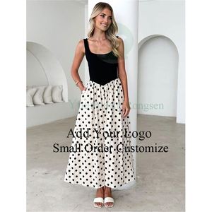 Vêtements élégants et tendance pour femmes grandes tailles, imprimés pour le printemps, l'été et l'automne, avec <span class=keywords><strong>taille</strong></span> élastique et jambes larges - Product Image 5