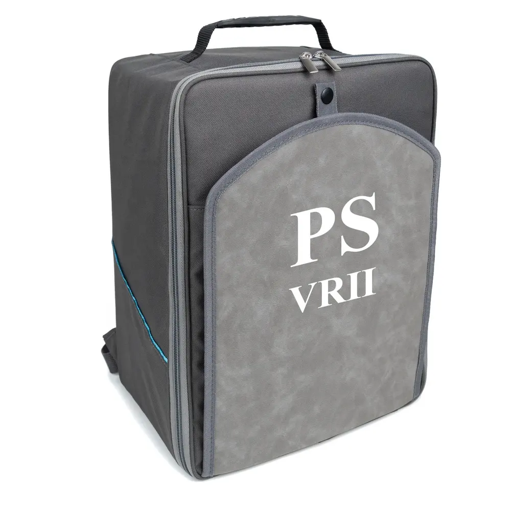 Xách tay tùy chỉnh thiết kế du lịch Ba lô dây kéo trường hợp cho ps5 trò chơi VR 2 tai nghe phụ kiện mang túi
