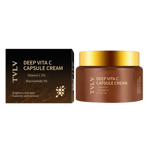 Etiqueta privada TVLV 50ml Crema y loción facial Vitamina C transfronteriza para piel firme Crema hidratante para el acné - Product Image 1