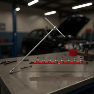 273 1/2 Q Se9 <b>Socket</b> Wrench Set With <b>Extension</b> Bar And Bit Holder For Automotive Repair - Product Image 3