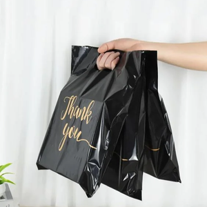 Plastic HDPE/LDPE Biodegradable T-Shirt Carry Bag for Supermarket Use with Custom Logo and Heat Seal