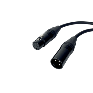Fconnr 20cm Microphone bảo vệ XLR <span class=keywords><strong>DMX</strong></span> Adapter Cáp <span class=keywords><strong>5</strong></span> pin nữ Để 3 pin nam - Product Image 4