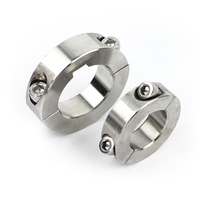 Colliers de tige fendus en aluminium 2 pièces, colliers de tige fendus en acier inoxydable 1/4 po, colliers de tige OEM haute résistance en acier inoxydable