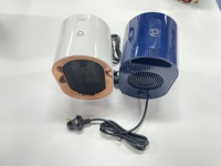 Chauffage Électrique Portable Mini 600W en Promotion pour l'Hiver, Radiateurs d'Espace Ignifuges OLED à Chauffage Rapide et Sûr avec Ventilateur