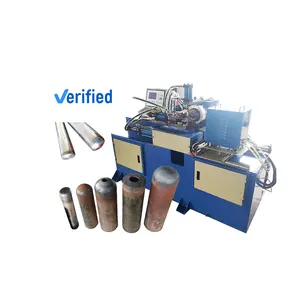 Semi-automatic Pipe and Tube End Closing Machine Iron Metal Aluminum Stainless steel End Sealing Machine