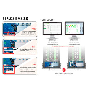 Smart 100 <strong>Balance</strong> Lfp 48v 24v 12v 100a 200a Lifepo4 Battery Management System () with Active Balancer 8s 16s 4s for Seplos - Product Image 3