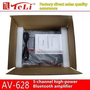 Amplificatore HIFI ad Alta Potenza per Casa e Palco, Bestseller con 5.0 Canali, Super Bass, 220V 12V, Funzione Wireless Blu, USB, TELI AV-628 - Product Image 5