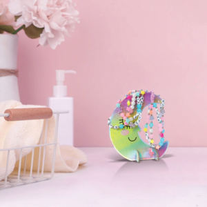 Dikmek-yıldız ayışığı alfabe boncuk DIY kiti-ay takılar ile 200 + boncuk, yıldızlı gece takı yapımı hediye çocuklar için - Product Image 3