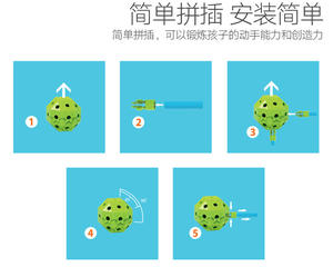 Unisex <span class=keywords><strong>giochi</strong></span> di plastica <span class=keywords><strong>per</strong></span> <span class=keywords><strong>bambini</strong></span> dai <span class=keywords><strong>5</strong></span> ai 7 <span class=keywords><strong>anni</strong></span> - Product Image 4