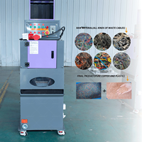 Granulateur de câbles en cuivre, machine de broyage de fil de cuivre, équipement de séparation cuivre-plastique