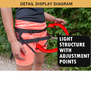 Sabuk Kustom untuk Berlari atau Berjalan Balap Pro Menarik Husky Menjamur Latihan Bikejoring Anjing Peliharaan Sabuk Skijoring Canicross - Product Image 2