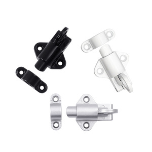 Loquet automatique en alliage d'aluminium Wugang avec poignée intégrée, verrou de porte/fenêtre à ressort papillon à fermeture automatique - Product Image 3