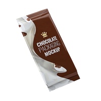 Sachet en film d'aluminium à scellage à froid pour emballage de barres énergétiques, sachet d'emballage alimentaire pour barres chocolatées, sachet pour barres protéinées