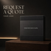 Boîte cadeau noire à couvercle rabattable avec intérieur vide pour la présentation de produits, emballage personnalisé, affichage de la marque et fournitures cadeaux
