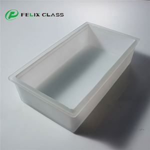 Felix kính tùy chỉnh khuôn ép chịu nhiệt độ cao màu trắng sữa mờ kính truyền thống thân thiện với môi trường Chụp đèn vườn - Product Image 3