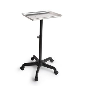 Chariot de rangement pour outils de coiffure avec porte-outils, plateau à coloration capillaire roulant pour salon, chariot portable sur roulettes - Product Image 3