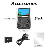 Console de Jeu Portable Rétro Mini HG3506 3,5 Pouces avec Système Linux 64 Go 128 Go – Le Compagnon Idéal pour les Jeux Classiques (Similaire à la R36S)