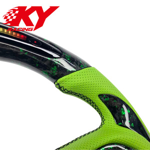 Volante Deportivo Personalizado con Pantalla LED de Fibra de Carbono Forjada para Dodge Charger SRT GT RT Challenger 2015-2021 - Product Image 2
