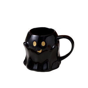 Tazas de café de cerámica divertidas de <span class=keywords><strong>Halloween</strong></span> 3D creativas nuevas al por mayor <span class=keywords><strong>taza</strong></span> de té de porcelana pintada a mano personalizada con forma de elfo personalizada - Product Image 5