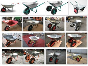 Россия популярная Одиночная стальная оцинкованная тачка WB6418 - Product Image 6