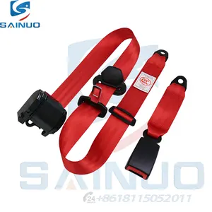 Universal 3-Point Retractable Car Safety Belt Car Seatbelt Retractable Seat Belt