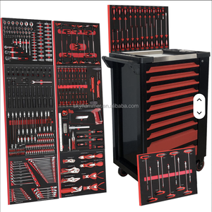 WKC 7-Drawer Steel Tool Cart With 500kg Load Capacity OEM/ODM Customizable Garage Storage Trolley for Workshop TK-10 TK-10 - Product Image 3