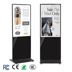 Smart Cloud CMS 43/50/55 Inch Layar Digital Signage Berdiri dengan Pembaruan Konten Jarak Jauh Sinkronisasi Multi-layar untuk Penggunaan Dalam Ruangan - Product Image 1