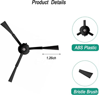 Kit de pièces détachées et accessoires pour robot aspirateur Xiaomi : brosse principale, brosse latérale, filtre HEPA, sac à poussière, chiffon de nettoyage