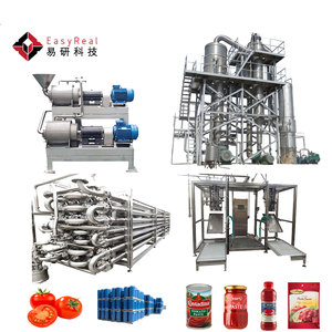 Chất Lượng Cao Cà Chua Cô Đặc Dán Máy Làm Cà Chua Ketchup Nước Sốt Chế Biến Nhà Máy Giá Để Bán - Product Image 1