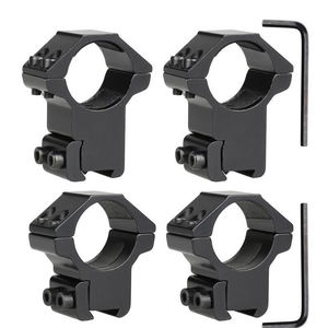 25.4mm Đường kính ống đôi đặt phòng cao Ống kẹp phạm vi gắn nhẫn cho <span class=keywords><strong>11mm</strong></span> dovetail đường ray - Product Image 5