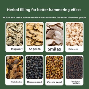 灸ハンマー 五草温灸 ヘルスケア 伝統的な中国医学スタイル 肩や首の凝りを和らげる - Product Image 4