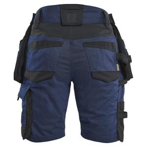 BLAKLADER - 717511498699C46 Women's craftsman shorts in two-way <b>stretch</b> Dark navy/<b>Black</b> - EAN 7330509957769 WORK <b>TROUSERS</b> - Product Image 3