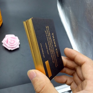 Принтер для печати на заказ, золотой горячий штамп, визитная карточка 4c + 4c CMYK, продукция из бумаги Pantone - Product Image 3