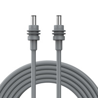 Câble d'alimentation USB-C vers DC 5.5x2.1mm, cordon de charge mâle pour mini-appareils, 2m, 5m, 10m, pièces de rechange et de réparation, haute qualité, vente en gros