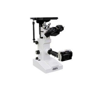Microscopio Metalúrgico Invertido Original de Japan Union Optical Co., Ltd., Modelo MCB-1D, Calibración Manual, Hecho en Japón - Product Image 1