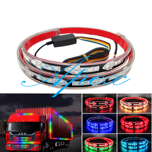 Bande lumineuse LED de hayon de voiture de 2,4 m pour HIACE KDH200, voiture, jeep, camion, coffre, clignotant, signal d'avertissement, frein, marche arrière, feu arrière - Product Image 2