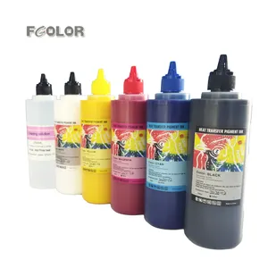 250 ml bulk ink de transferência de calor impressão dtf pet filme impressora jato de tinta tinta pigmentada para epson l1800 l1300 para algodão tecido