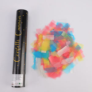 Coriandoli di carta di riso colorati biodegradabili coriandoli Popper per Party Popper per celebrazioni anniversario compleanno - Product Image 2