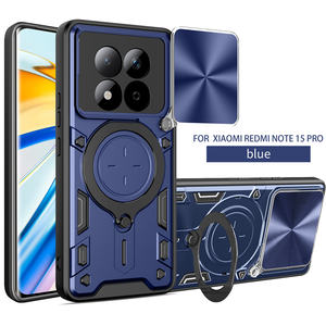 <span class=keywords><strong>Coque</strong></span> <span class=keywords><strong>de</strong></span> <span class=keywords><strong>téléphone</strong></span> magnétique avec béquille circulaire et protection d'objectif coulissante Lichicase pour <span class=keywords><strong>Redmi</strong></span> Note 15 Pro, <span class=keywords><strong>coque</strong></span> antichoc - Product Image 4