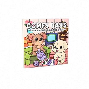 สมุดระบายสีสีกัวเช่ซีรีส์สปูคกี้ คิวตี้ มอนสเตอร์-หนังสือปกอ่อนหลากสี - Product Image 5