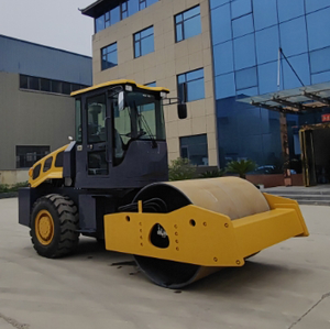 8 Tonnen hydraulische Einzeltrommel-Vibrations-Straßen walze für die Asphalt verdichtung - Product Image 6