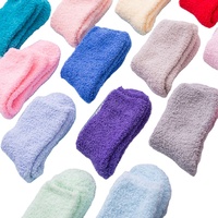 Chaussettes d'hiver et d'automne pour femmes, chaussettes en laine épaisses, chaussettes en cachemire, chaussettes en tissu éponge, chaussettes douillettes et moelleuses