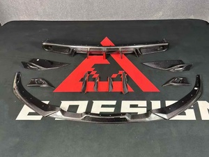 Kit de Carrocería de Fibra de Carbono Estilo AE de Alta Calidad, Alerón Delantero, Difusor Trasero, Alerones Laterales Delanteros para <span class=keywords><strong>Mercedes</strong></span> Benz C63 W205 2022+ - Product Image 3