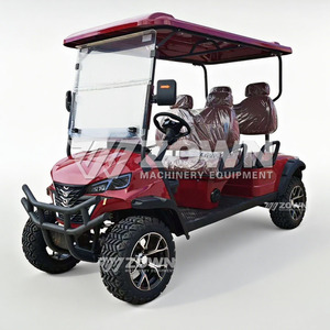 4 Seater Lifted Electric Golf Cart Lithium Golf <b>Buggy</b> For Resort Scenic Area Tourist Transport CE Certified - Product Image 4