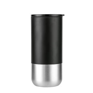 Tasse à café de voyage en acier inoxydable 16oz sans Bpa avec couvercle en paille de silicone - Product Image 6
